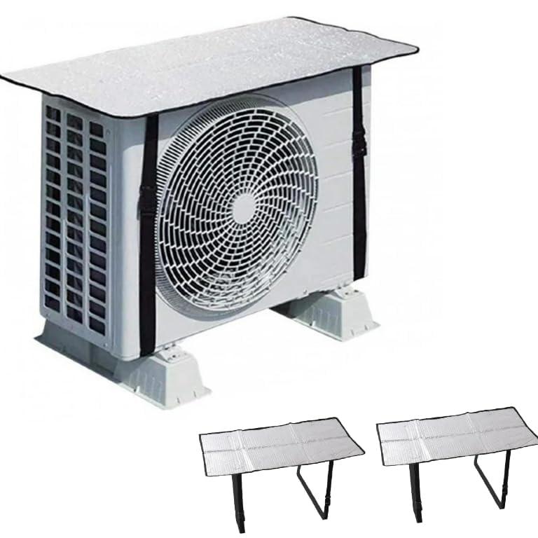 AC Outdoor Unit Protector – Waterproof Heat Insulation Cover for Split AC Outdoor Unit | UV Resistant | Dust & Rain Protection | Universal Fit