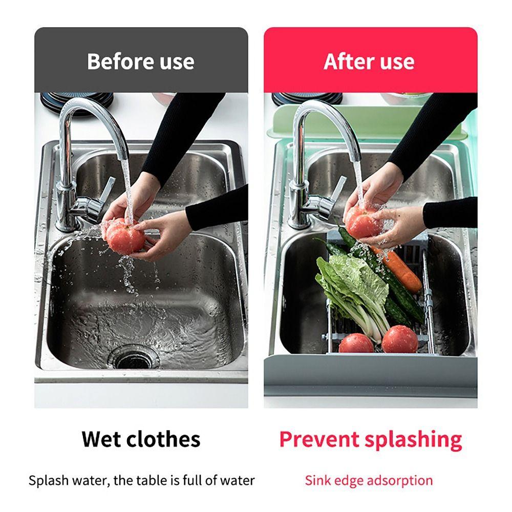 Silicone Sink Splash Guard with Suction