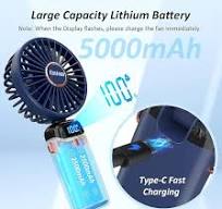 Powerful Mini Rechargeable Hand Fan