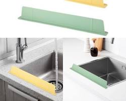 Silicone Sink Splash Guard with Suction