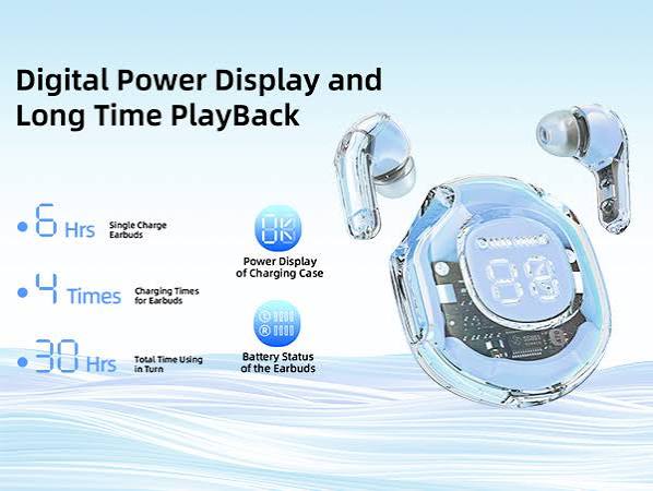 Air 39 Wireless Earbuds – Bluetooth 5.3 | HD Sound | ENC Noise Reduction | LED Display