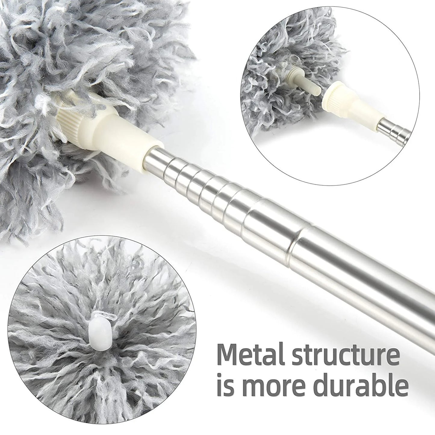 Microfiber Duster with Extendable Handle